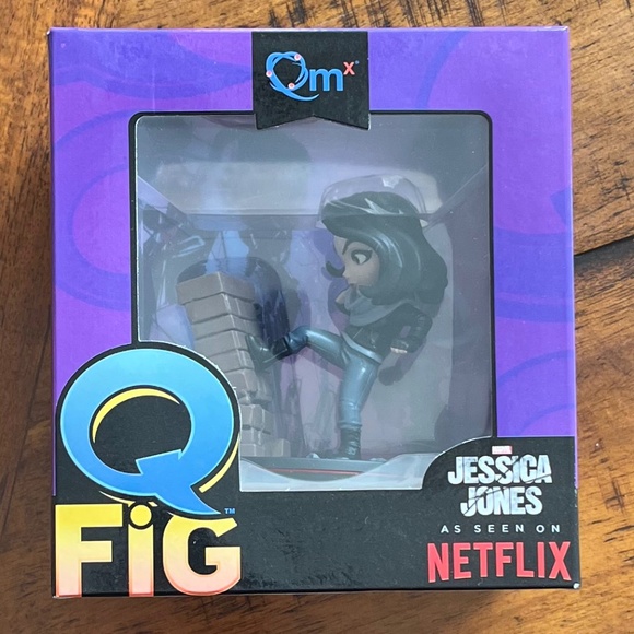 Marvel Jessica Jones Q-Fig Action Figure - Picture 1 of 3